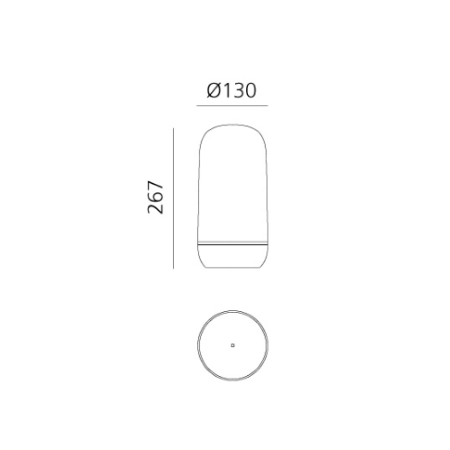 Artemide - Gople Portatile Senza filo